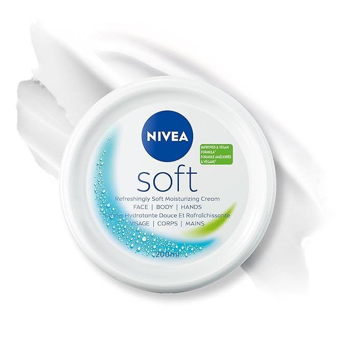NIVEA Soft Moisturizing Creme 6.8 Ounce
