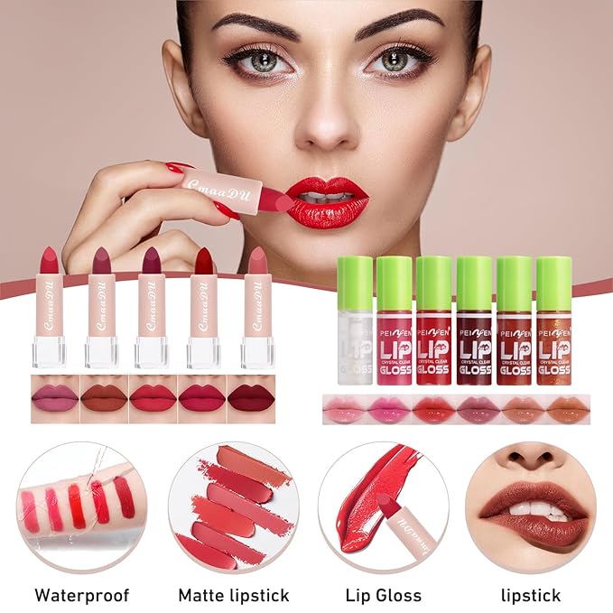 All In One Makeup Kit, Travel Makeup Kit,
