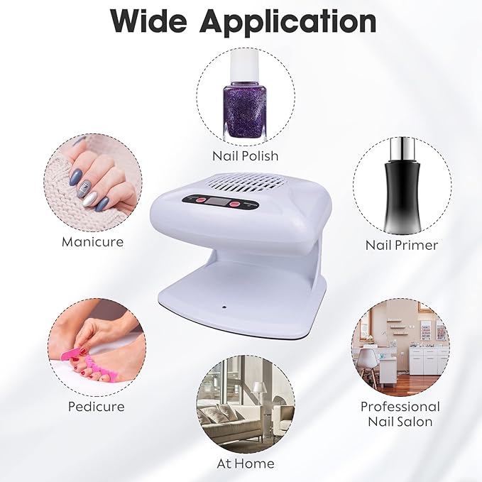 Air nail dryer with automatic