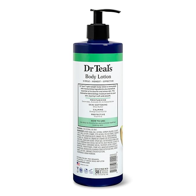 Dr Teal's Body Lotion, Glow &