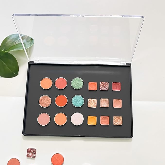 2 Pack XL large Magnetic Makeup Palette