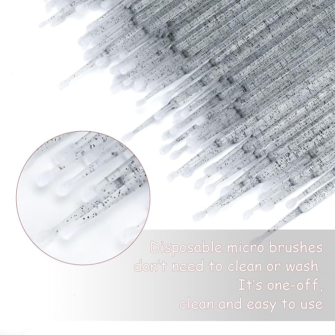 G2plus 500pcs cotton swabs, crystal