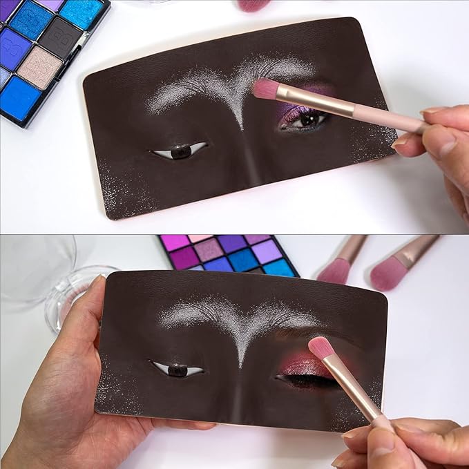 Makeup Mannequin Face, 3D Silicone Makeup