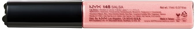 NYX Professional Makeup Mega Shine Lip Gloss, Salsa, 0.37 Ounce
