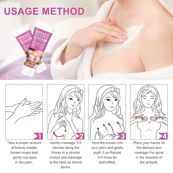 Breast Enhancement Cream, Natural Breast