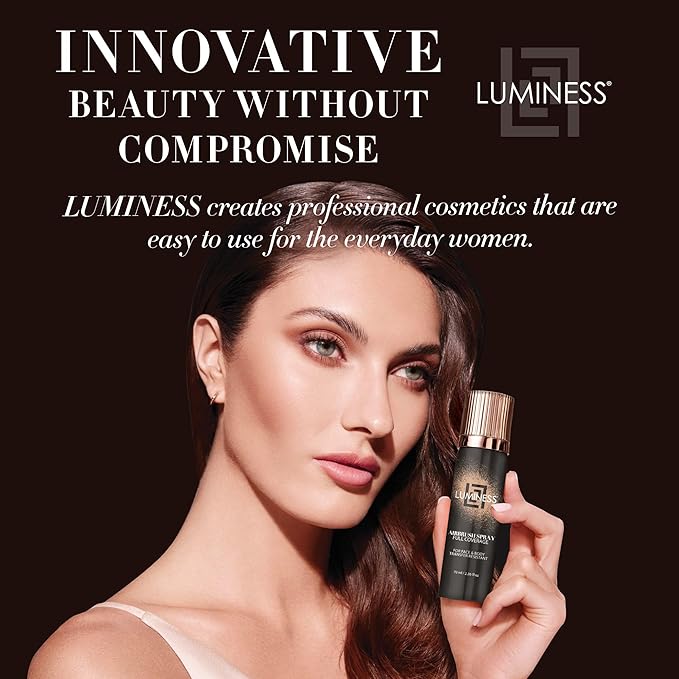 LUMINESS Spray Airbrush Foundation Makeup, Shade 050 - fl oz