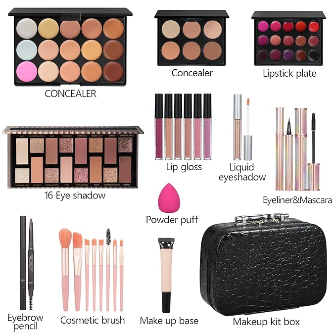 All In One Makeup Kit For Girls Gift,