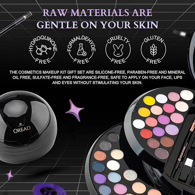 Color Nymph Makeup Kit For Teen Girls, Ball