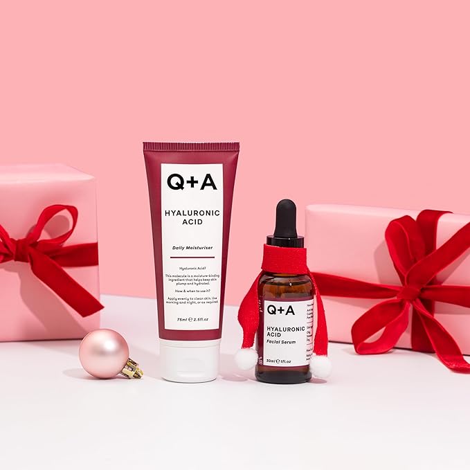 Hydrating Heroes Skincare Gift Set – A Giftset with Hyaluronic Acid Facial Serum 30ml, Daily Moisturiser 75ml for Dry, Dehydrated Skin, Vegan, Cruelty-Free, for Soft, Supple Complexion