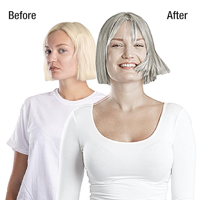 Metallic Silver Color Depositing Conditioner