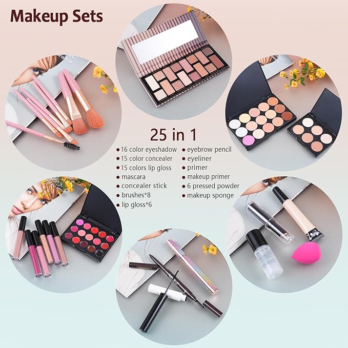 Makeup Kit For Women Full kit, Makeup Set