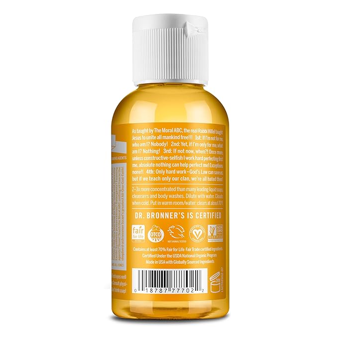 Dr. Bronner's - Pure-Castile Liquid Soap,