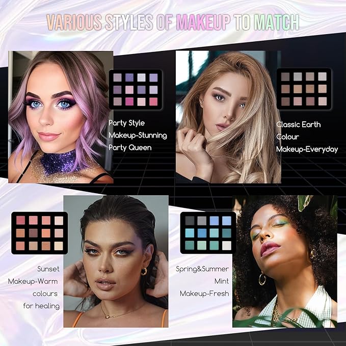 Multipurpose Makeup Kits for Teens Girls, Travel Makeup