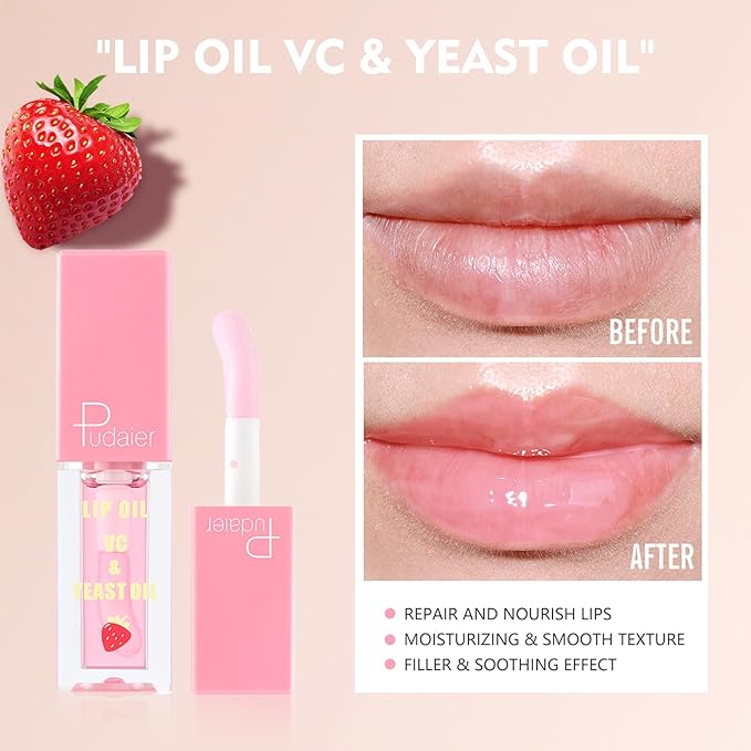 Pudaier 3Pcs Lip Care Kit All