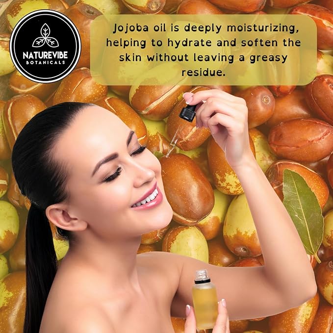 Naturevibe Botanicals Jojoba Oil 32 Ounces