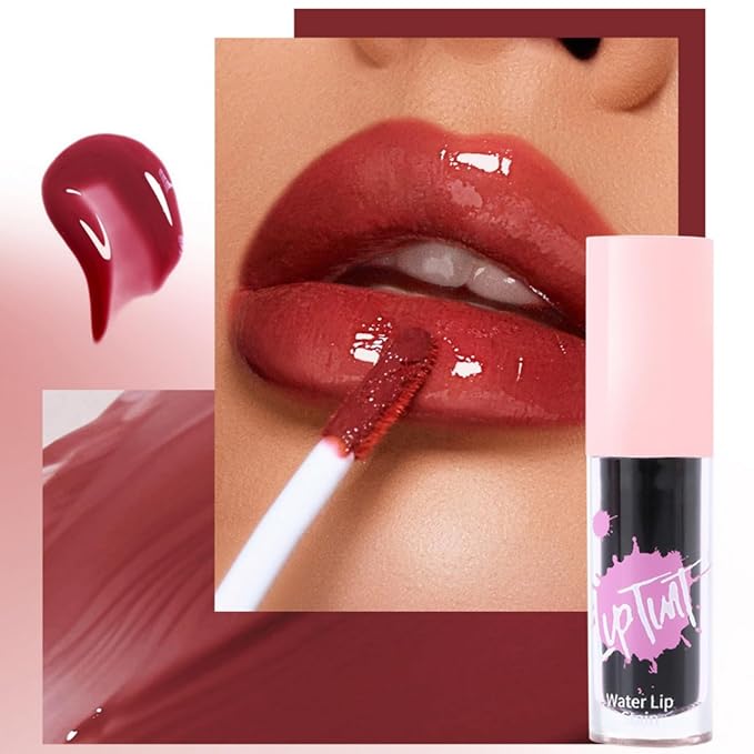 Lip Stain Long Lasting Lip Tint Waterproof Lip Stain Tint, Multi-use Lip and Cheek Tint, Non-Stick Cup Korean Lip Gloss, tinta de labios de larga duracion