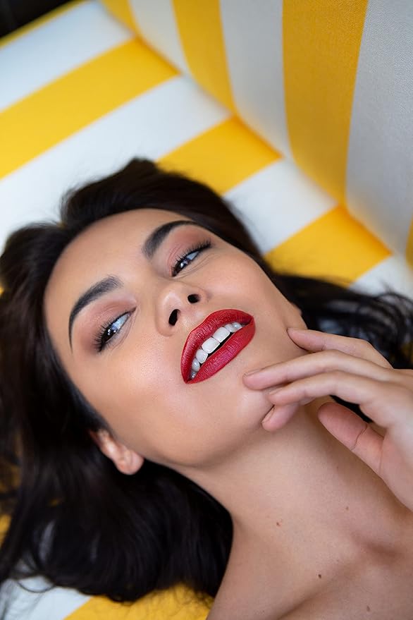 Red Lipstick for all Skintones | Clean Moisturizing Natural Lipstick | Cruelty Free & Paraben Free | Made with Manuka Honey | Paris at 7PM
