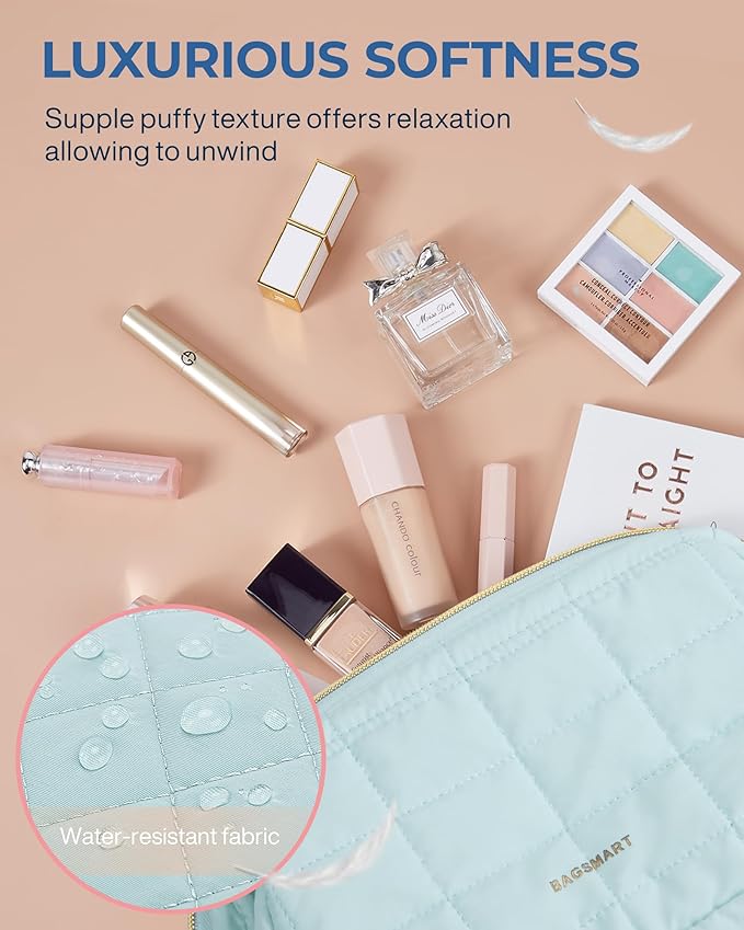 Bagsmart makeup bag travel toiletry