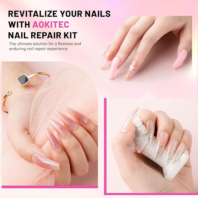Aokitec Clear Dip Powder For