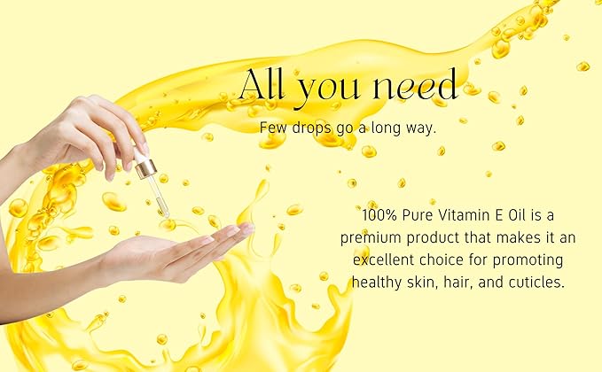 Organic Vitamin E Oil for Skin,