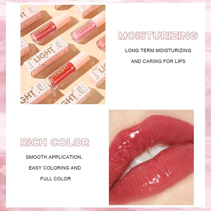Hydrating Lip Oil Lip Gloss, Colored Lip Gloss, Hydrating