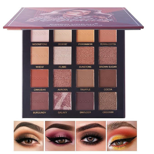 Rechoo 16 Colors Eyeshadow Make-up Palette Neked, Nude