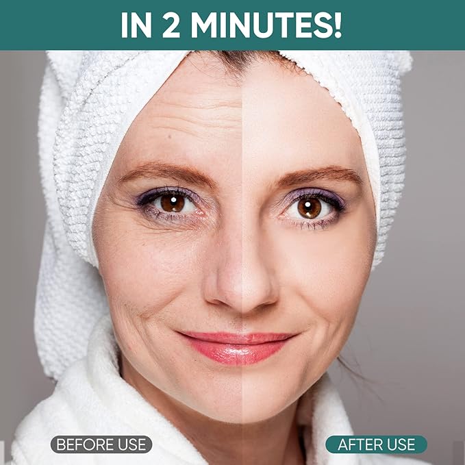 Instant Face Lift Cream, 2-Minute Anti-Aging Serum for Face, Neck & Eyes, Visibly Firm& Tighten Sagging Skin, Reduces Wrinkles, Fine Lines & Puffiness with Natural Plant Extracts
