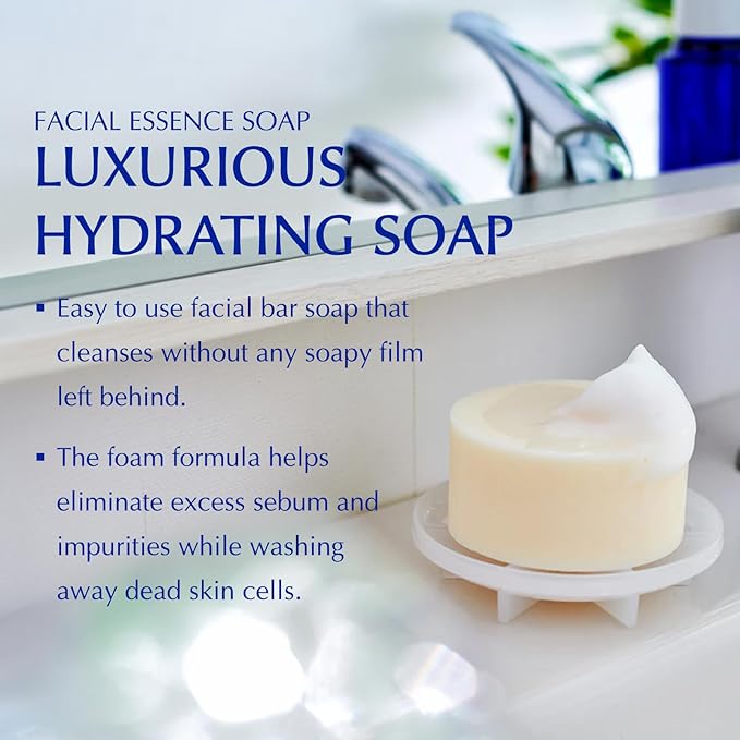 SEKKISEI Facial Essence Soap with CASE, Luxury Lotion