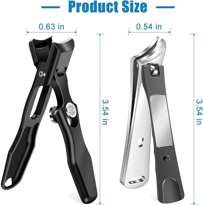 Nail clippers for thick nails