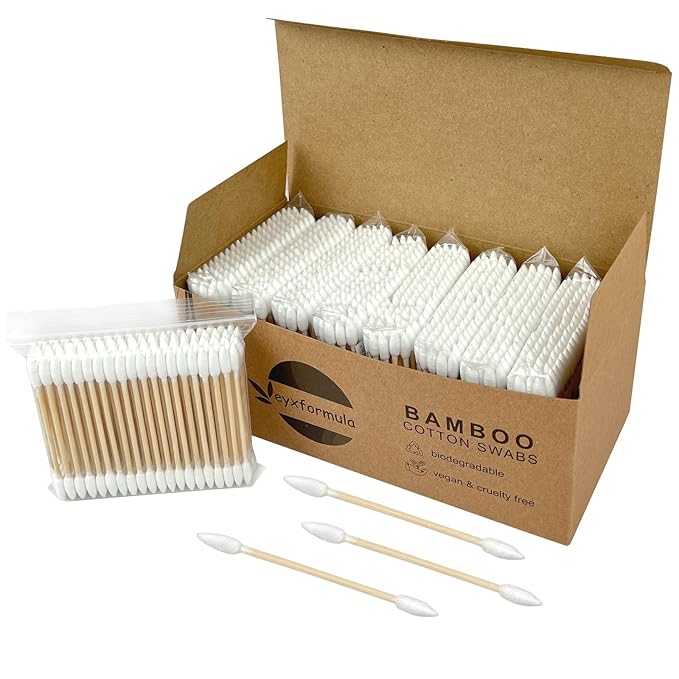 900 count cotton swabs -