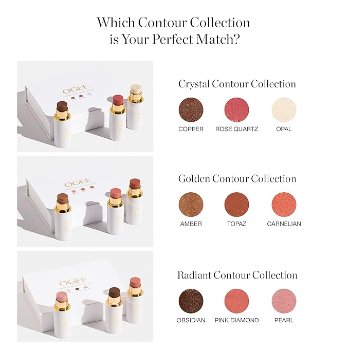 Ogee Sculpted Complexion Foundation Stick (Willow 3.00C - Organic Ingredients
