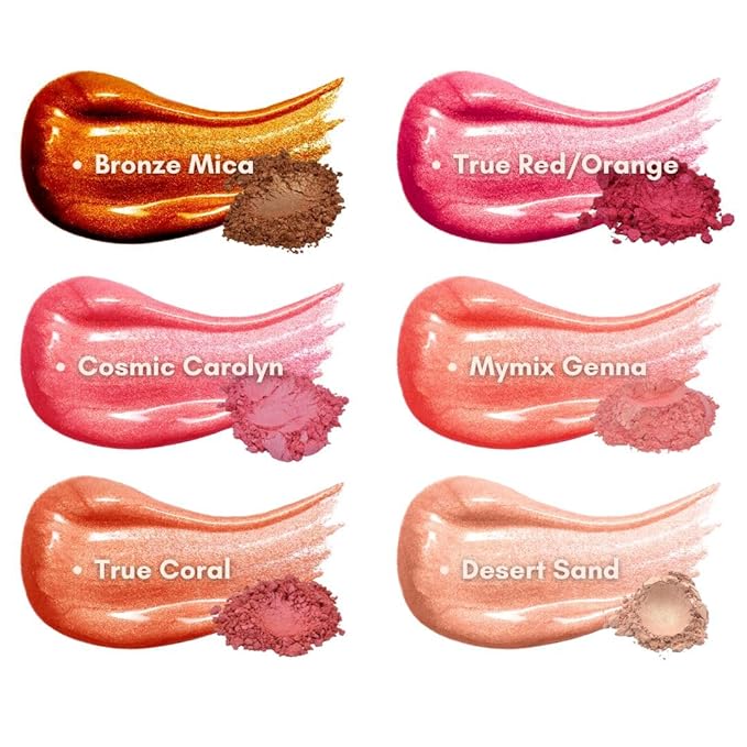 TKB Flexagel DIY Lip Gloss Making Kit| Make Your Own Lip Gloss| Moisturizing, High Shine, Crystal Clear| Vegan, Gluten and Cruelty free| Made in USA