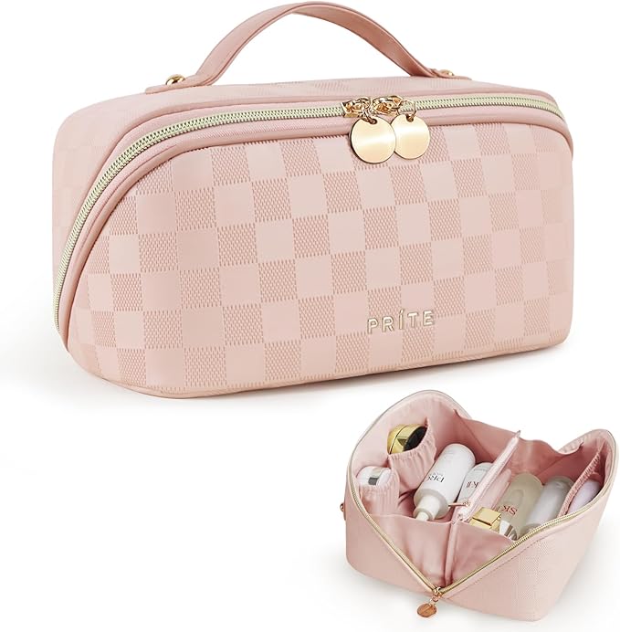 Prite travel cosmetic bag makeup