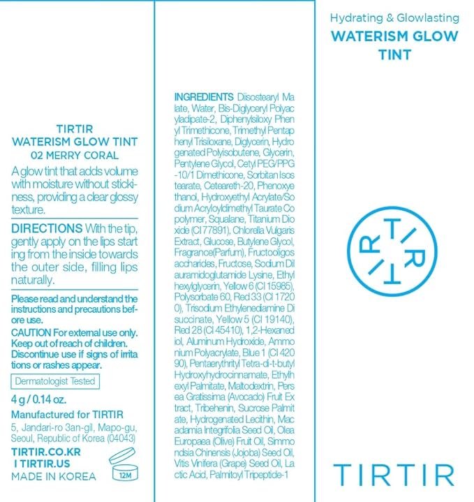 TIRTIR Waterism Glow Tint (02 Merry Oz