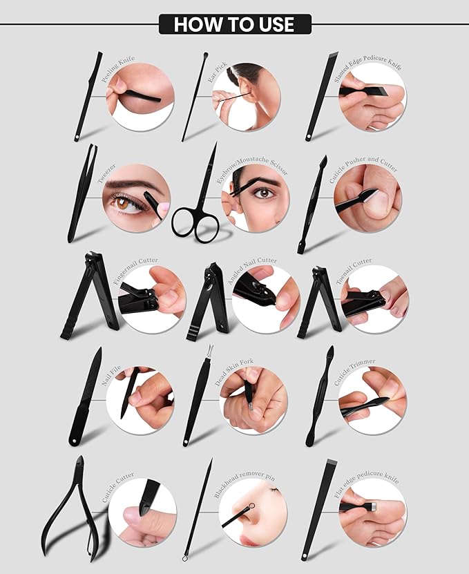 Utopia care manicure kit nail