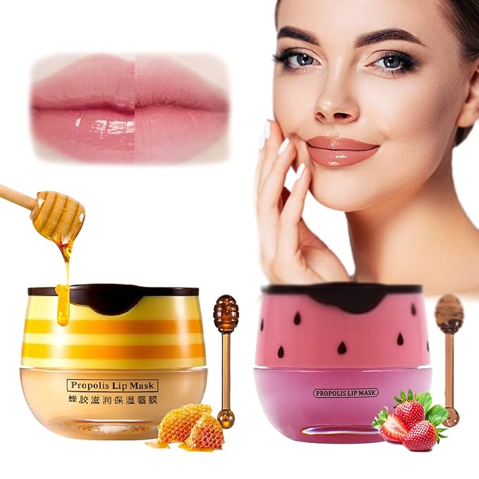 Balm Lip Balm Honey Pot, Propolis Moisturizing