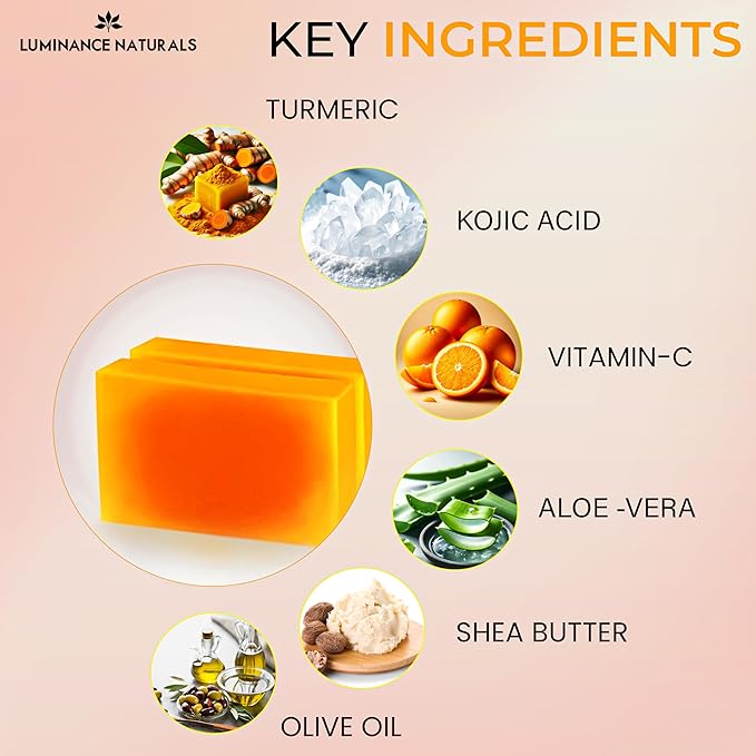 Turmeric and Kojic Acid Soap