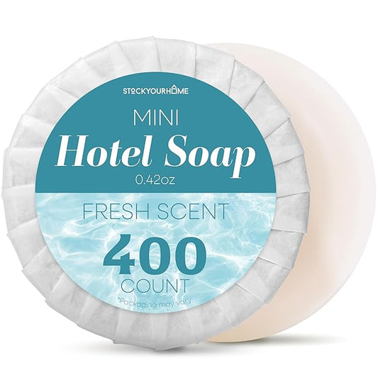 Bulk Hotel Soap Bars (400 Count),
