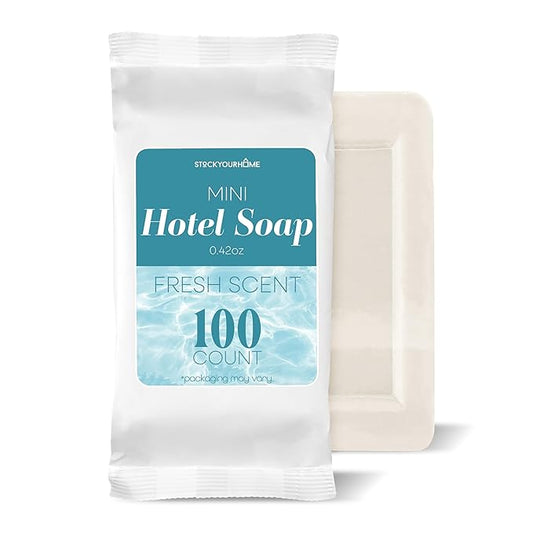 Bulk Hotel Soap Bars (100 Count),