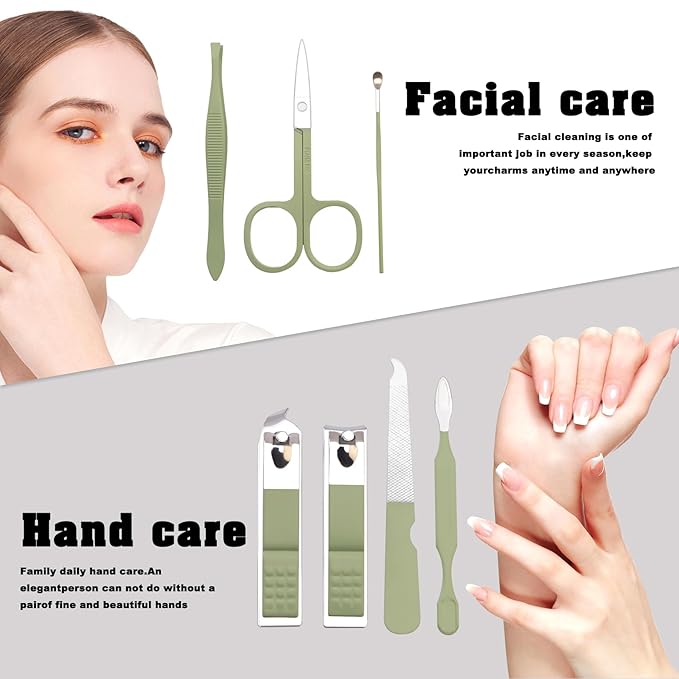 Manicure kit,nail clippers for men,pedicure
