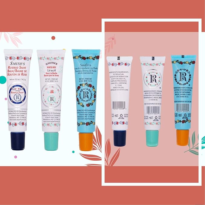 Smiths Rosebud Salve Lip Balm and