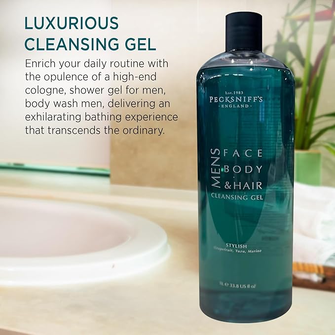 Pecksniff's Men's Luxurious Moisturizing Bath &