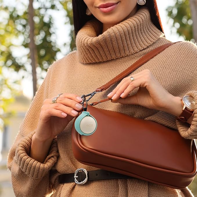 WKieason Lip Balm Holder Sleeve with Keychain Lipstick Tight-knit