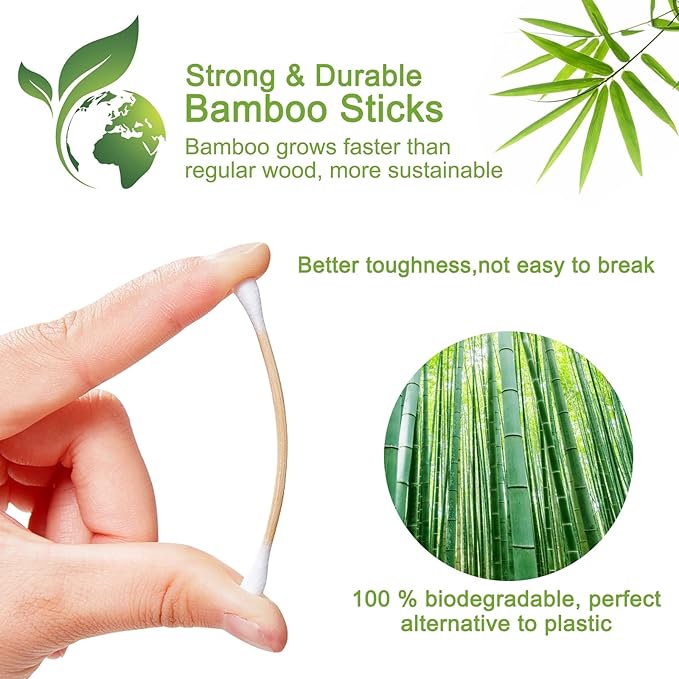 800 count cotton swabs for