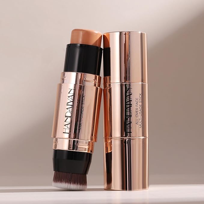 8 Colors Cream Contour Sticks Makeup Kit, Dual-Ended Concealer (05#)