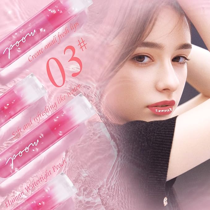 Cappuvini Lip Gloss Lightweight Moisturizing Lip Tint For Gloss