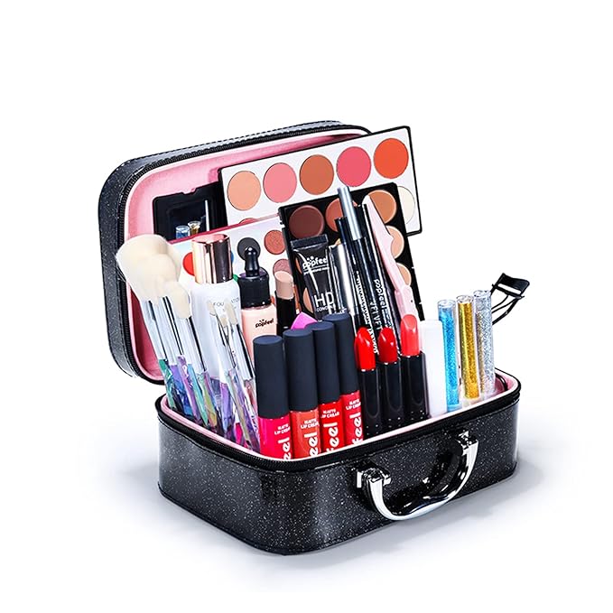 All-in-One Makeup Gift Set Travel Makeup Kit Complete