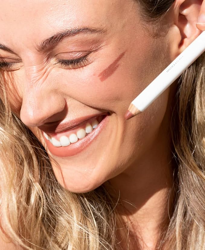 Ere Perez - Natural Coco Crayon Hydrating Lip Color | Vegan, Cruelty-Free, Clean Beauty (Brave, 0.01 oz | 3 g)