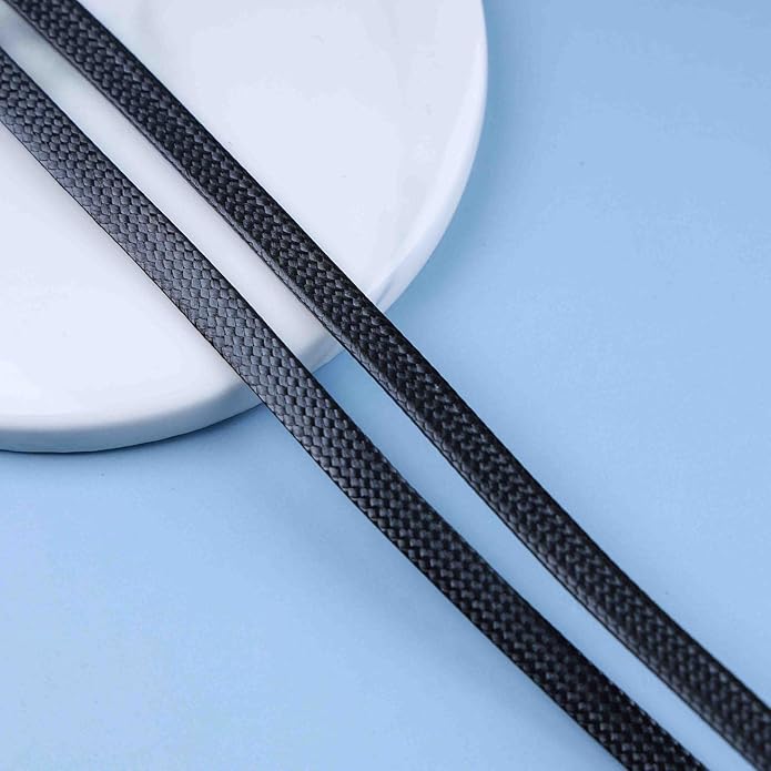 Vintage Black Choker Necklace Chain Goth Leather Choker