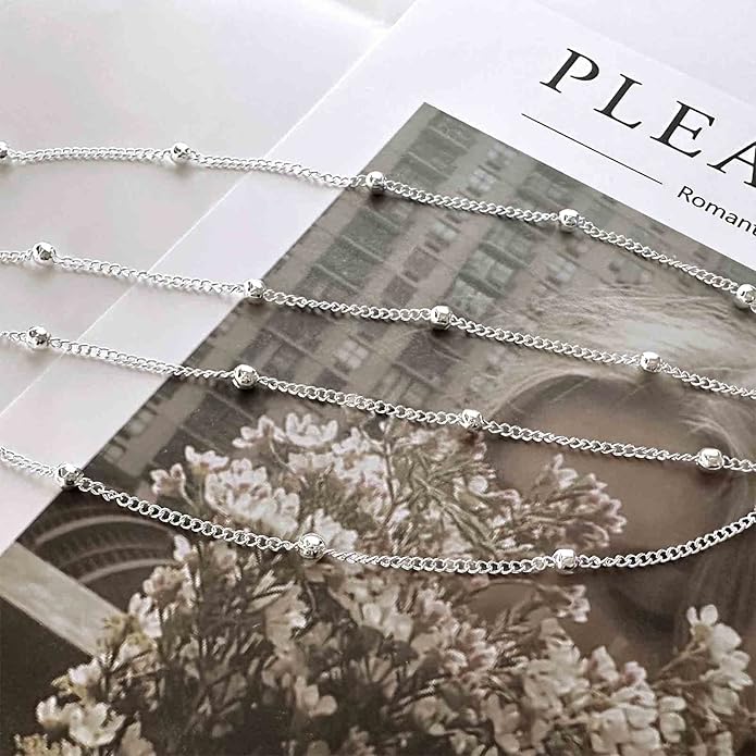 Layered Teardrop Pendant Necklace Teardrop Natural Stone Necklace